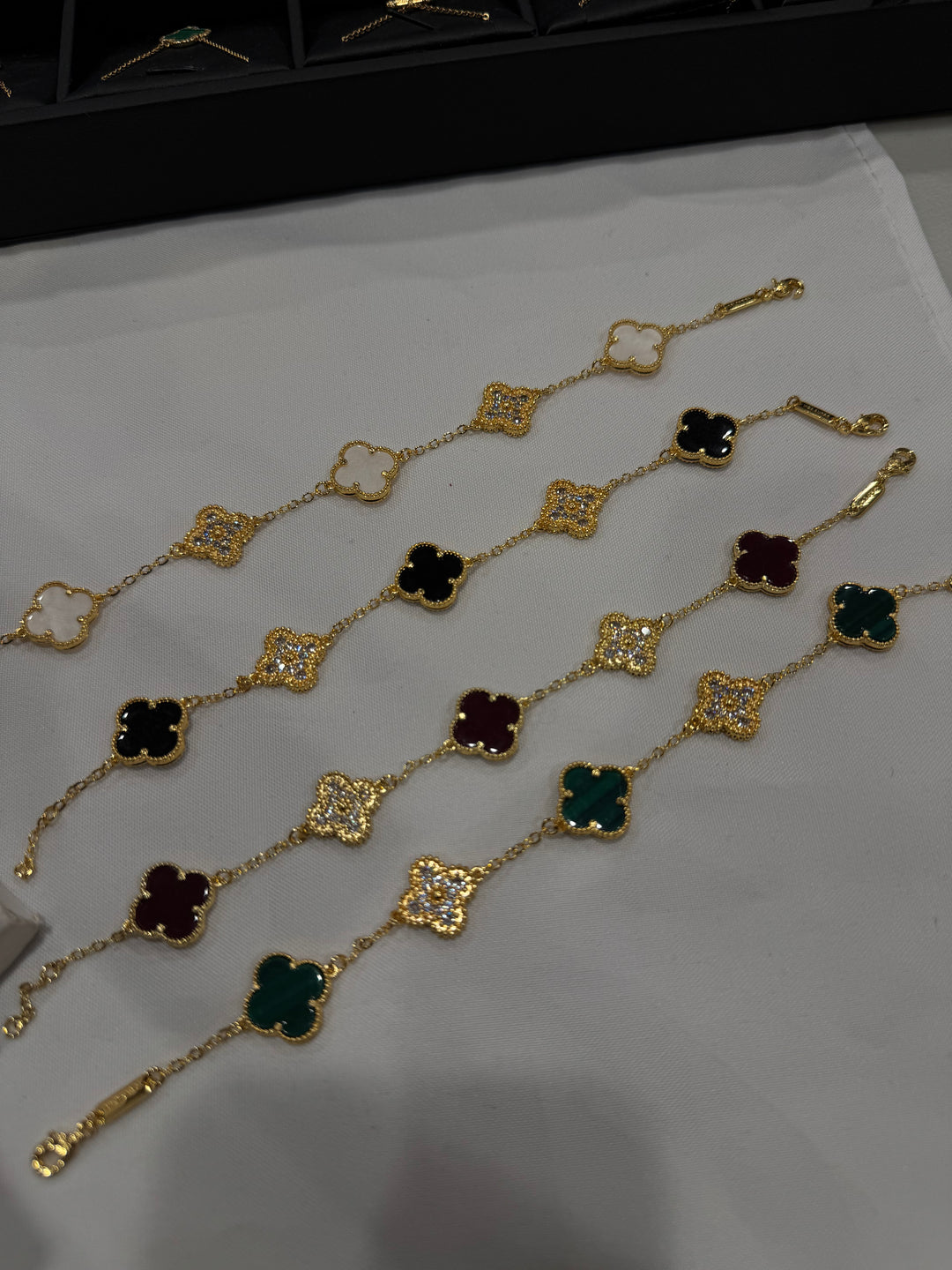 Diamond Clover Bracelet