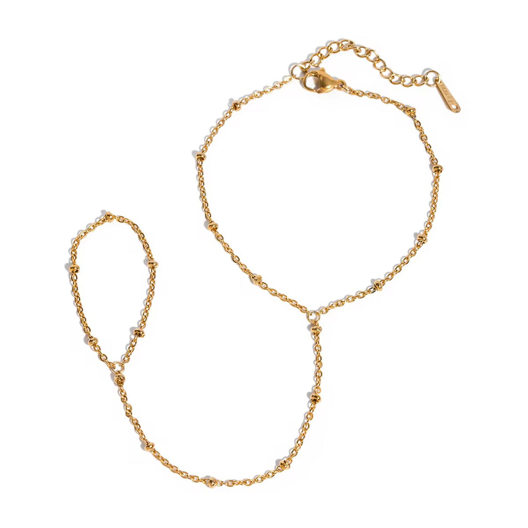 Beaded Hand Chain